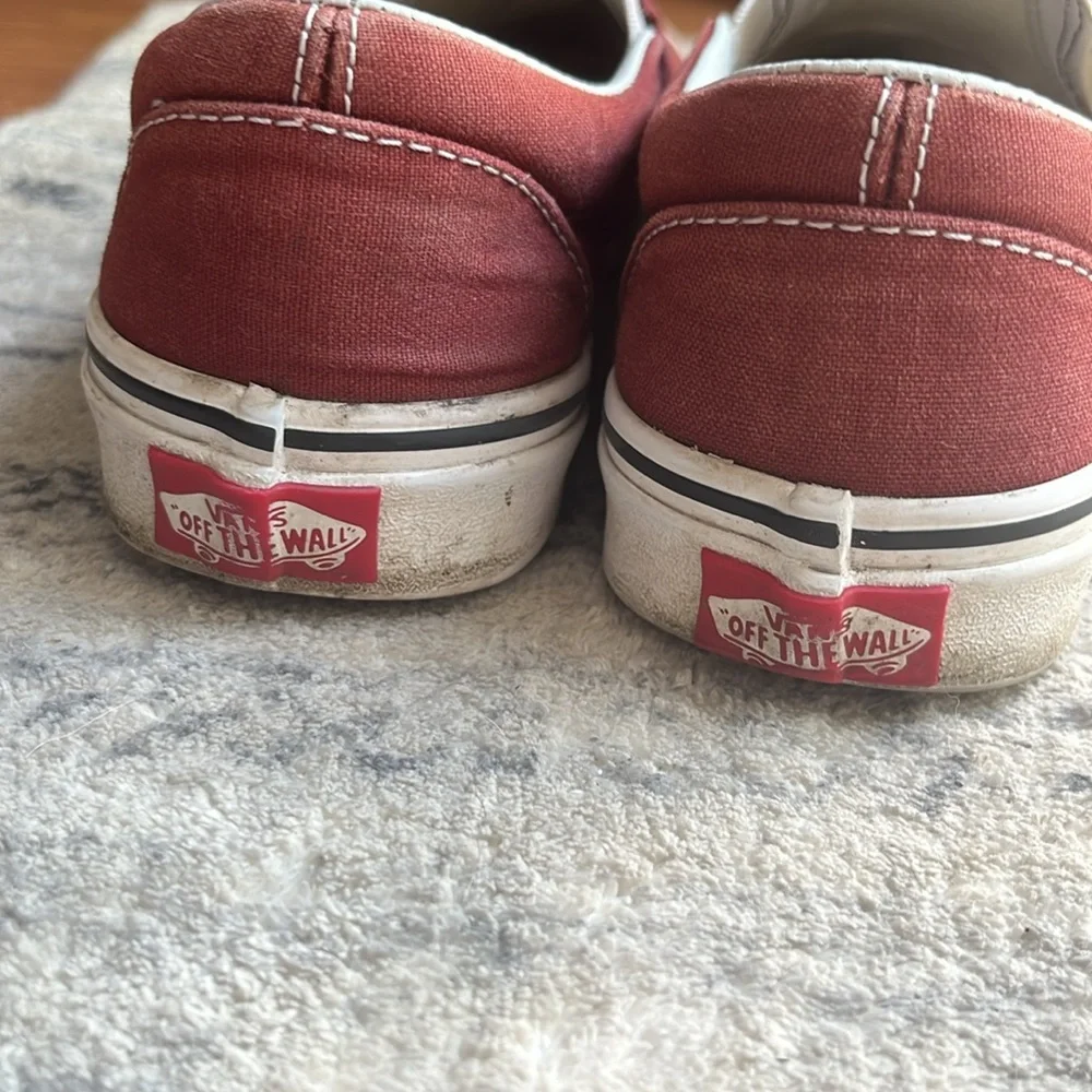 Maroon vans